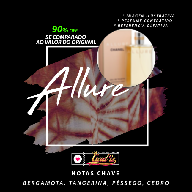 Perfume Similar Gadis 144 Inspirado em Allure Contratipo