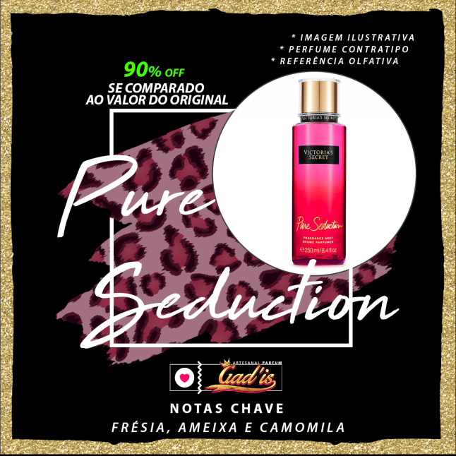 Perfume Similar Gad'is 496 Inspirado em Pure Seduction Contratipo