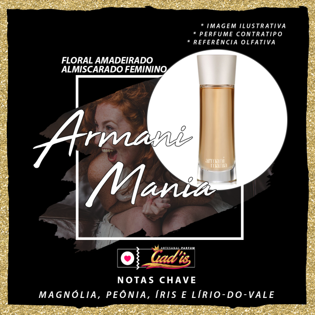 Perfume Similar Gadis 889 Inspirado em Armani Mania Feminino Contratipo 2