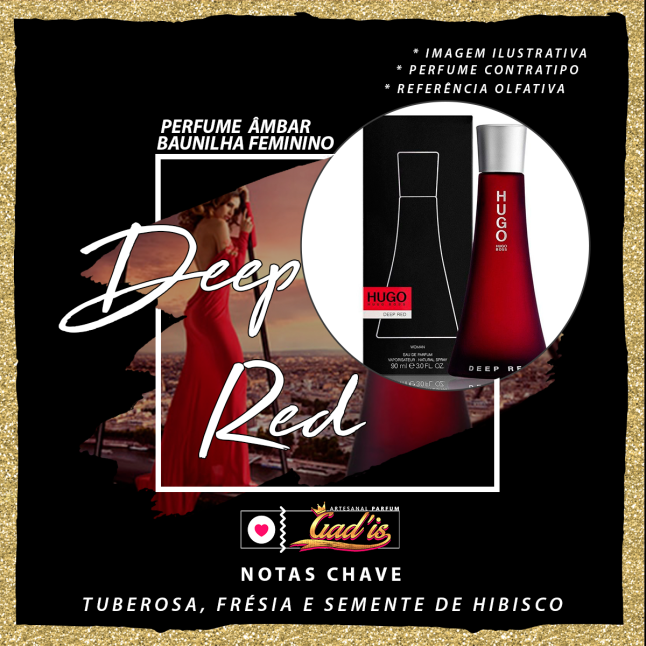 Perfume Similar Gadis 177 Inspirado em Deep Red Contratipo