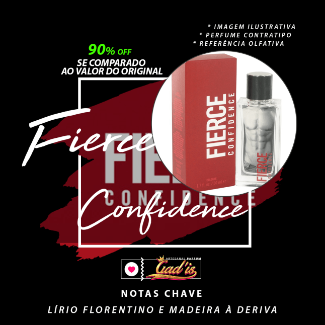 Perfume Similar Gadis 430 Inspirado em Fierce Confidence Contratipo