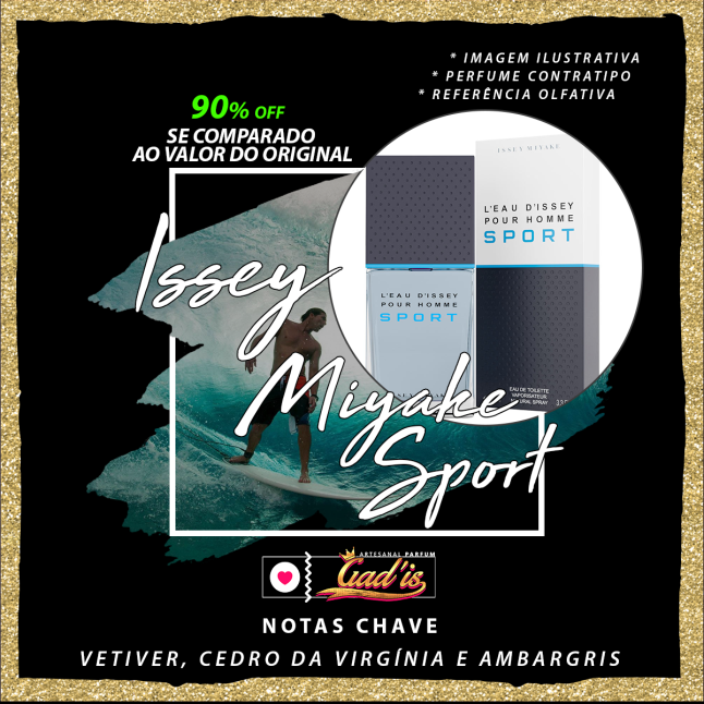 Perfume Similar Gadis 462 Inspirado em Issey Miyake Sport Contratipo