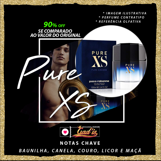 Perfume Similar Gadis 498 Inspirado em Pure XS MAsculino Contratipo