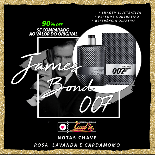 Perfume Similar Gadis 74 Inspirado em James Bond 007 Contratipo