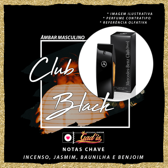 Perfume Similar Gadis 878 Inspirado em Mercedes Benz Club Black Contratipo