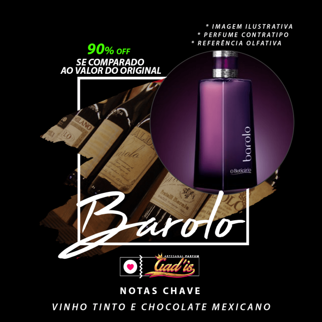 Perfume Similar Gadis 438 Inspirado em Barolo Contratipo