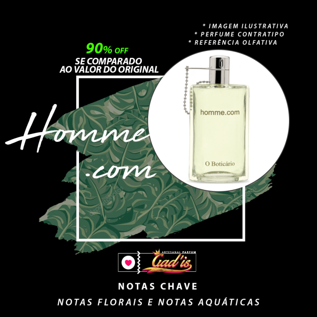 Perfume Similar Gadis 577 Inspirado em Homme.com Contratipo