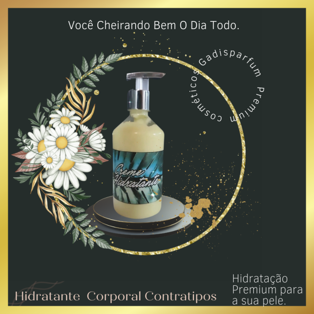 Creme Hidratante Corporal Fixador Sem Cheiro Gad'is